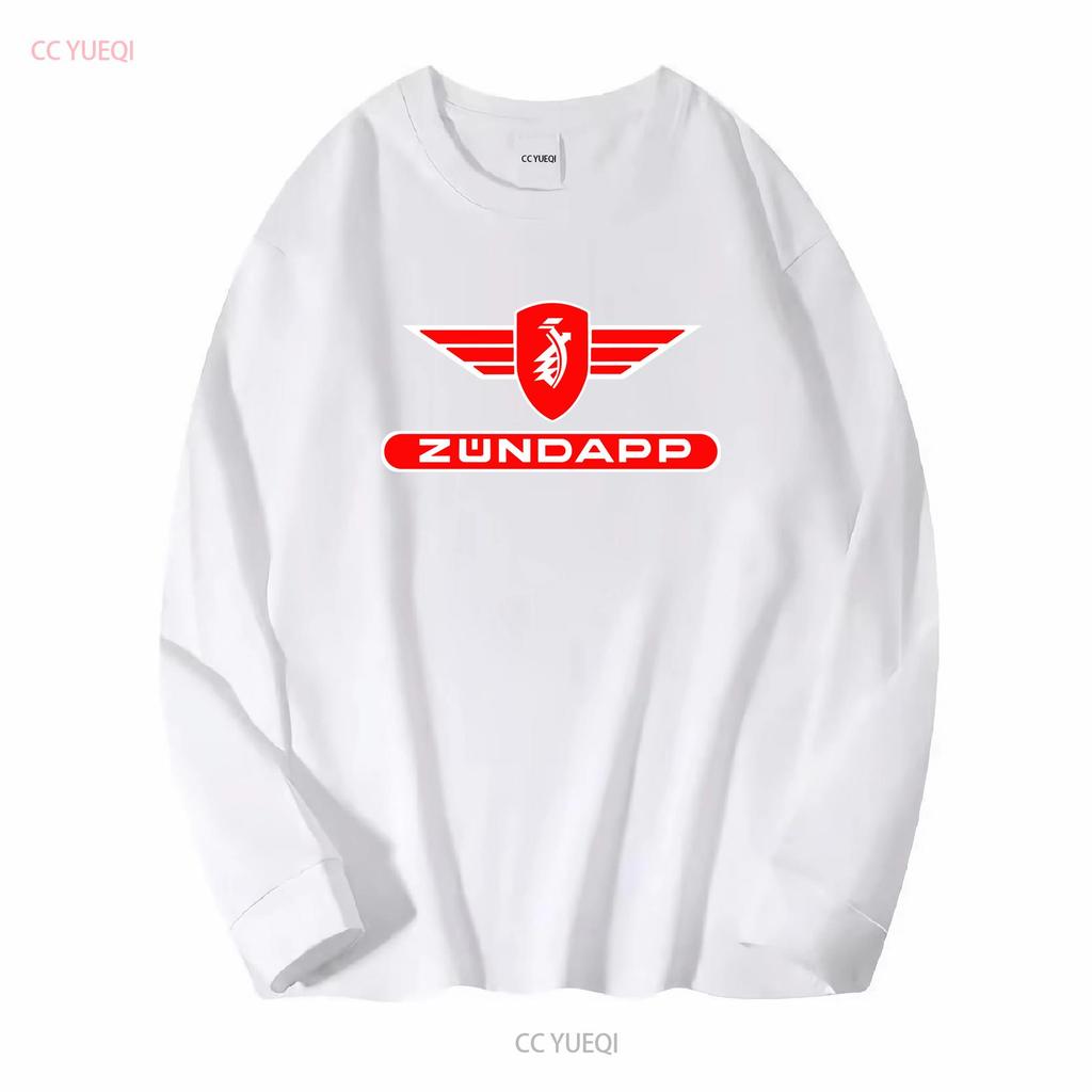 Новая Мужская футболка с логотипом мотоциклов Zundapp смешная размер от S до 5XL с длинным или коротким рукавом винтаж стирка мода эластичная