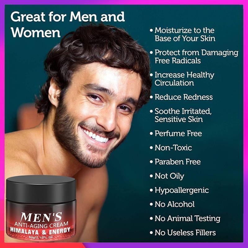 Новейший антивозрастной мужской крем для лица, увлажняющий крем против морщин, уход за кожей лица, коллаген, ретинол, гиалуроновая кислота, дневной и ночной крем