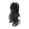 Women Curly Ponytail Extension Hairpiece with Claw Clip Fluffy Natural High Temperature Fiber Messy High Ponytail Long Wavy Wig Synthetic Hair