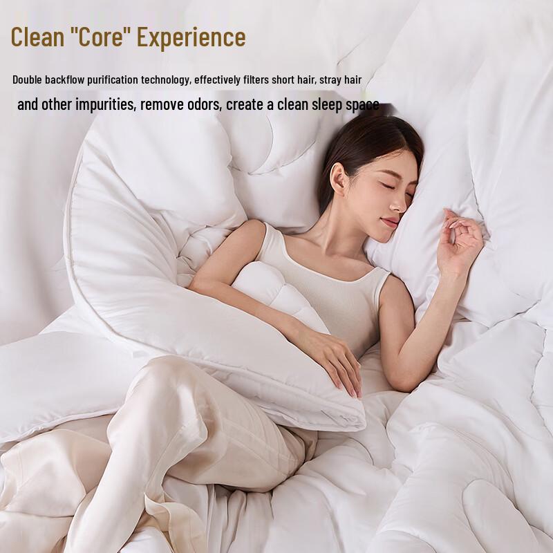 Hengyuanxiang Wool Quilt, Cotton Bedding Set & Memory Pillows Bundle