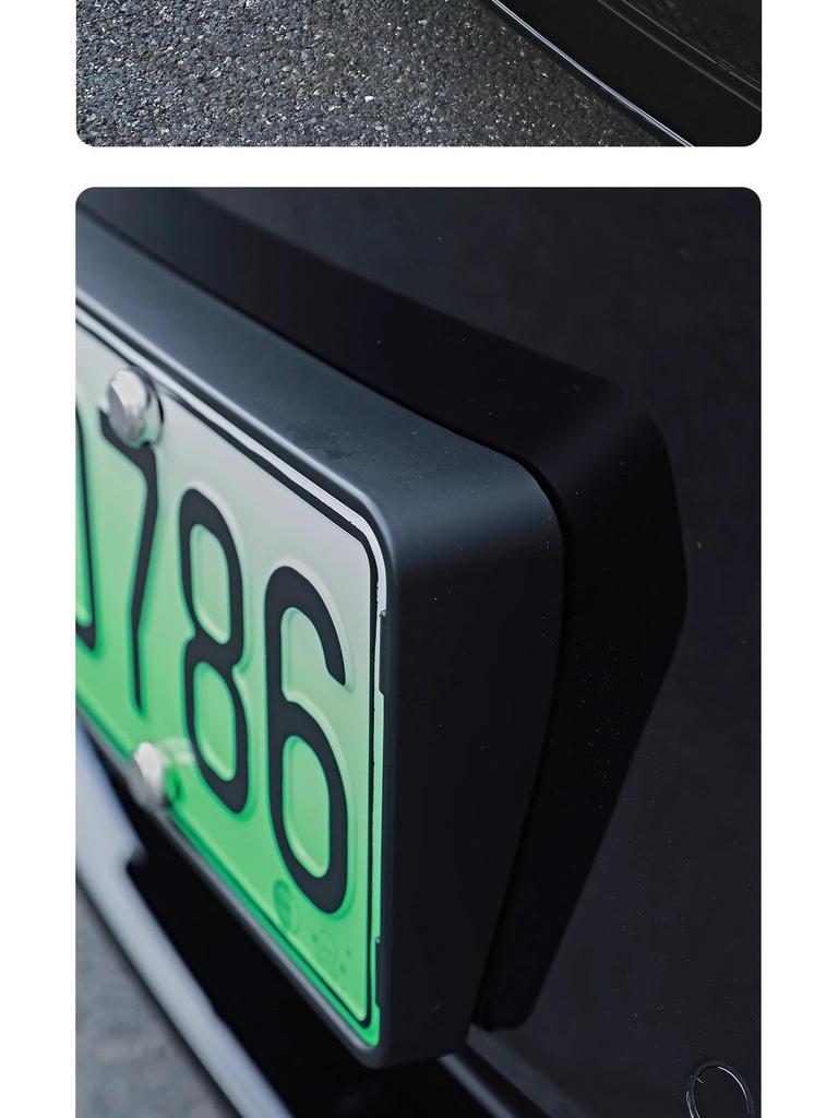 Tesla Model 3/Y License Plate Frame - New Version, Full Protection Holder