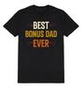 Best Bonus Dad Ever T-Shirt Mens Christmas Gift For Him Daddy Papa Father