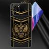 Чехол для телефона с эмблемой российского флага для Xiaomi Mi POCO X3 NFC GT M4 M3 12 11T 10T Pro A3 11 Lite NE 5G 12X 11i F3, черный чехол