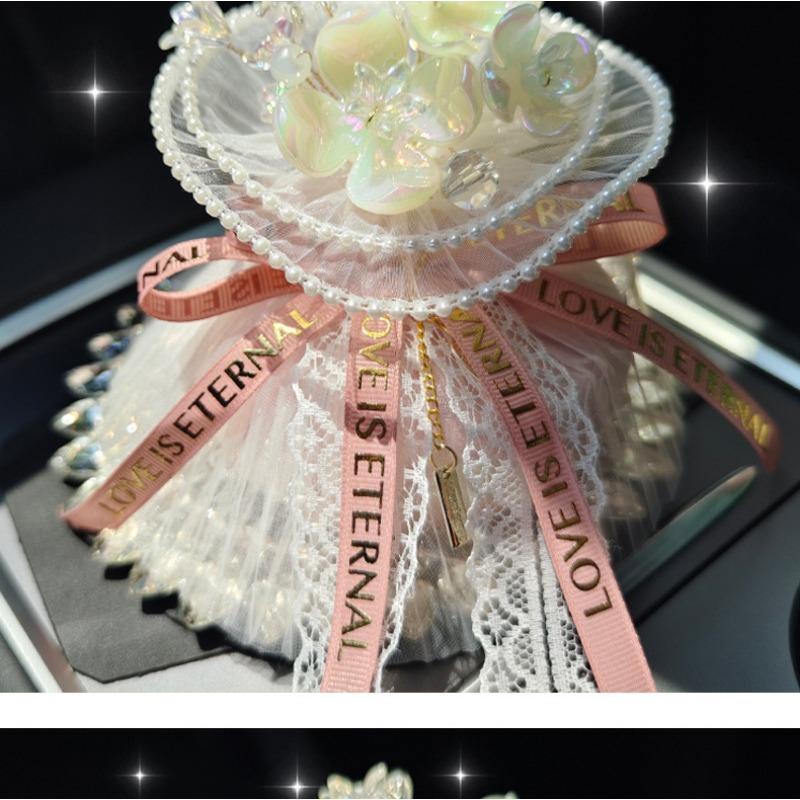 Creative Exquisite Flower Car Aromatherapy Bamboo Charcoal Deodorant Ornament For Center Console