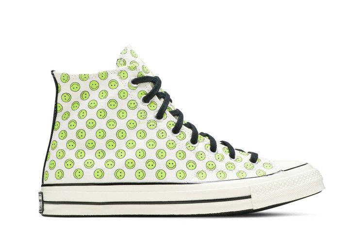 Men's Sneakers Converse Chuck Taylor All Star 70 Hi Happy Camper Egret Egret/Lemongrass-Black