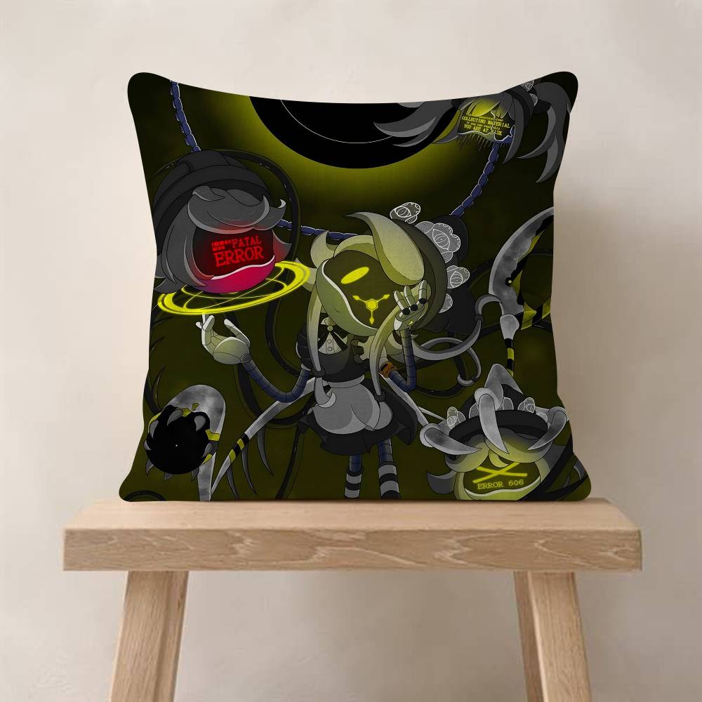 MMurder DDrones Whitepaper Game Pillow Cover Sofa Cushion Cover Home Room Decoration Children Gift