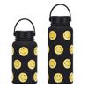 Stainless Steel Vacuum Insulated Tumbler With Straw Lid Smile Design Travel Coffee Cup Office Home Gym