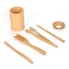 6Pcs/Set Long Handle Kongfu Tea Ceremony Utensils Set Food Grade Tea Needle Tweezer Clip  Stirring