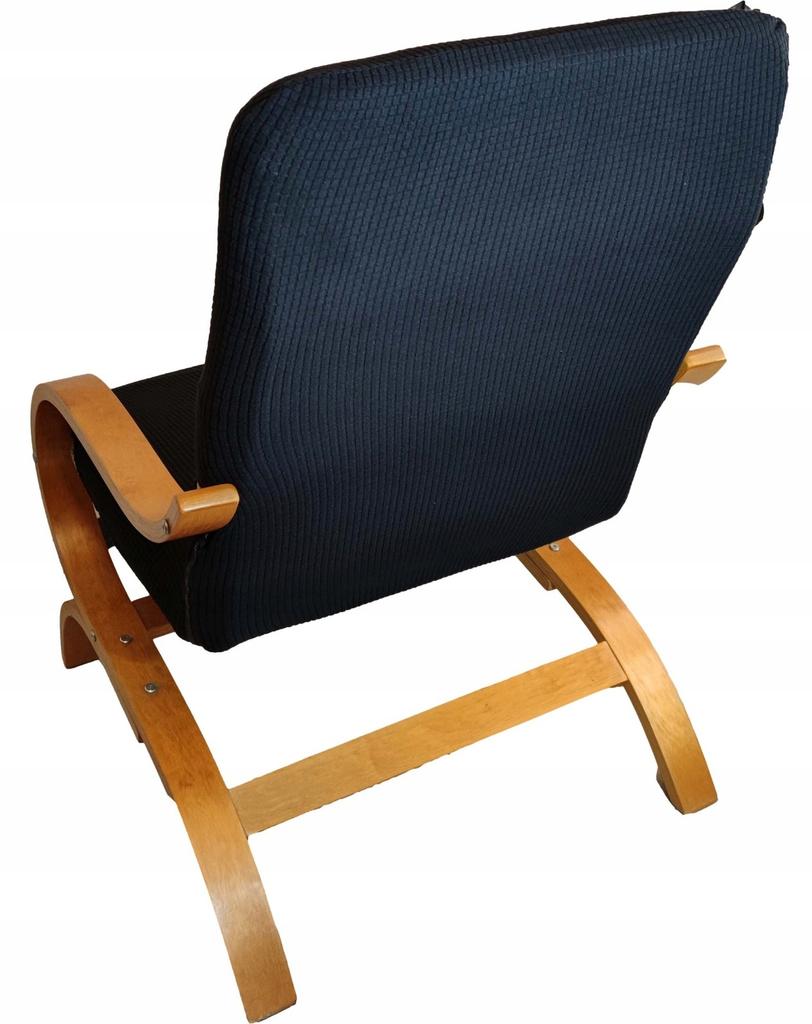 Finka Armchair Cover, Finnish, Black Jacquard