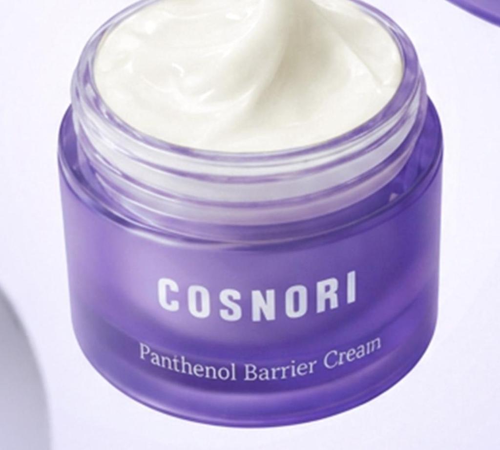 COSNORI Panthenol Barrier Cream Deep Hydration Moisture Lock 50ml Korean Moisturizer Daily Face Cream