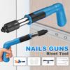 Nails Guns Rivet Tool Decoration Rivet Guns Anchor Wall Fastener Nail Home DIY Power Tools for Home Improvement