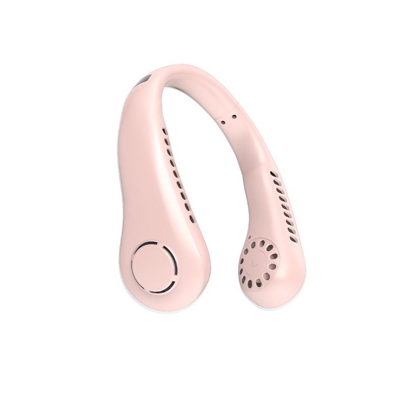 Цельнокроеное платье Портативный шейный вентилятор Вентилятор Носимый персональный вентилятор Перезаряжаемые наушники Дизайн