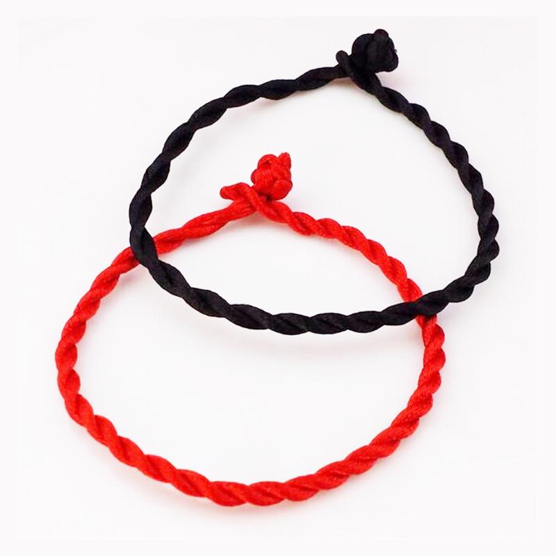 1 Pc Gift String Wristband Jewelry Lucky Bracelet Hand Rope Handmade Unisex Prepared Simple