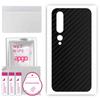 apgo Защитная наклейка-скин для задней панели, совместимая с Xiaomi Mi 10 Pro 5G, Пленка-обертка, Фольга, Винил - Узор Карбон Черный