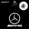 2Pcs Led Car Door Welcome Light Logo Projector For Mercedes Benz W212 W205 AMG ML W166 W176 W177 W213 W246 GLB GLC GLA GLS GLE1 oo1