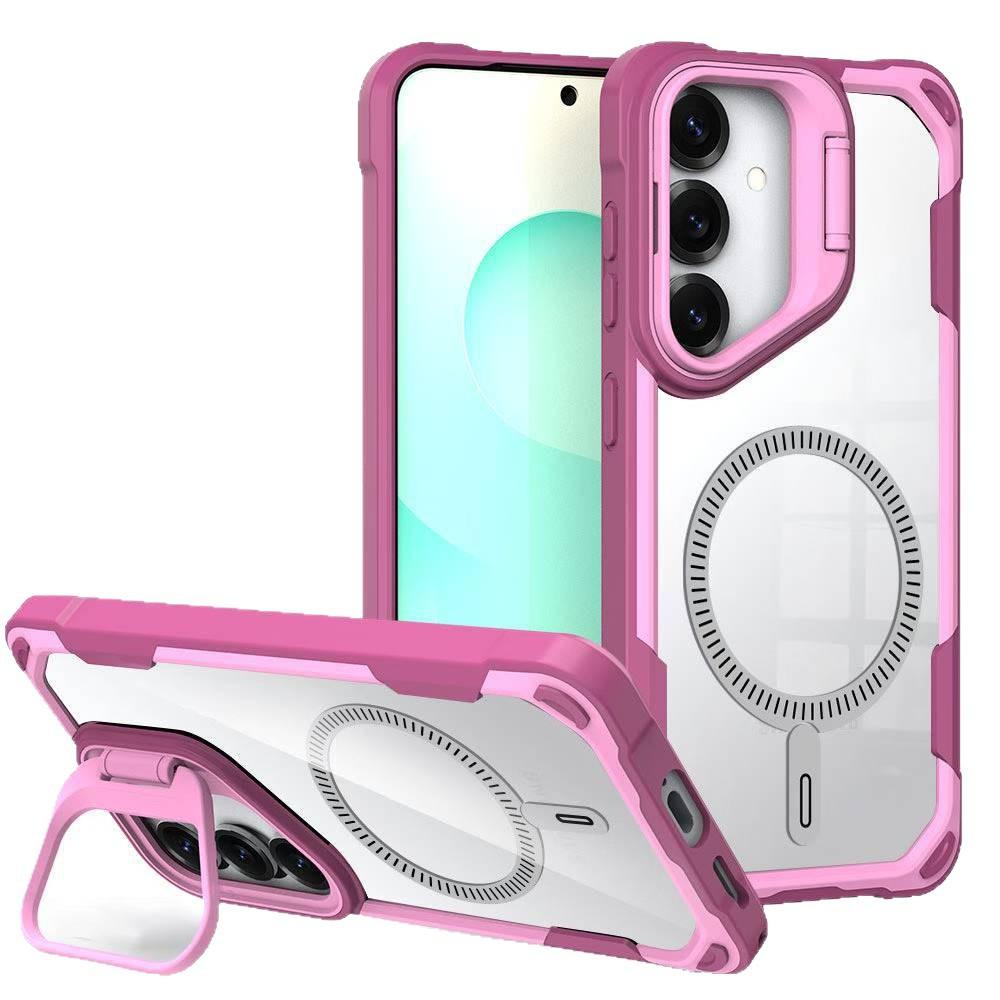 Модель щита из кости оракула подходит для мобильного чехла Samsung S25ultra S24PLUS с подставкой для объектива N52, магнитное поглощение, защита от падения