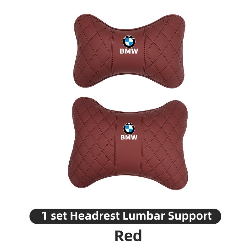 2025 Hot Car Logo Headrest Neck Cushion Lumbar Support Memory Foam Pillow For BMW M X1 X3 X5 X6 X7 E30 E90 M3 E84 E83 F25 E91 E6