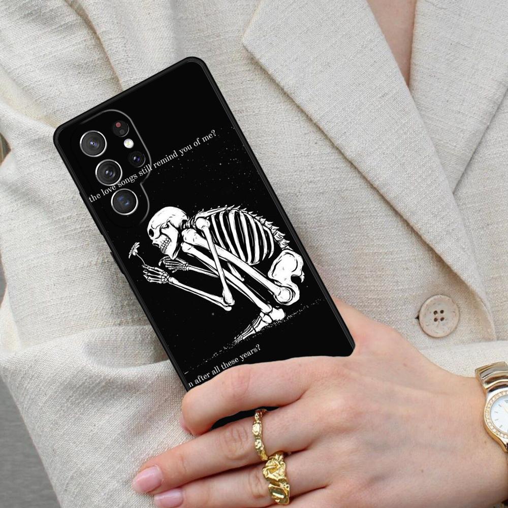 Skeleton Cell Phone Case for Samsung Galaxy S26 Ultra S25 S24 S23 S22 S21 S20 Note10 Cover