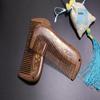 FLZX Golden Sandalwood Hand-Painted Massage Comb