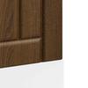 Dishwasher Panel Lucca Brown Oak Effect Wood Material