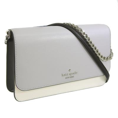 Сумка Сумка через плечо Кожаная сумка 2way Crossbody Outlet madison flap crssbdy KC623 020 kate spade [Kate Spade] Женская (Серый Мульти) [элемент]