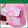Pattern Rabbit Cartoon School Backpack For Toddler  Comfortable Shoulder Strap