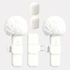 Wireless Lapel Microphone, Type-C Interface, Noise Reduction, Plug and Play, Suitable for Video Recording, Interviews, Live Stre