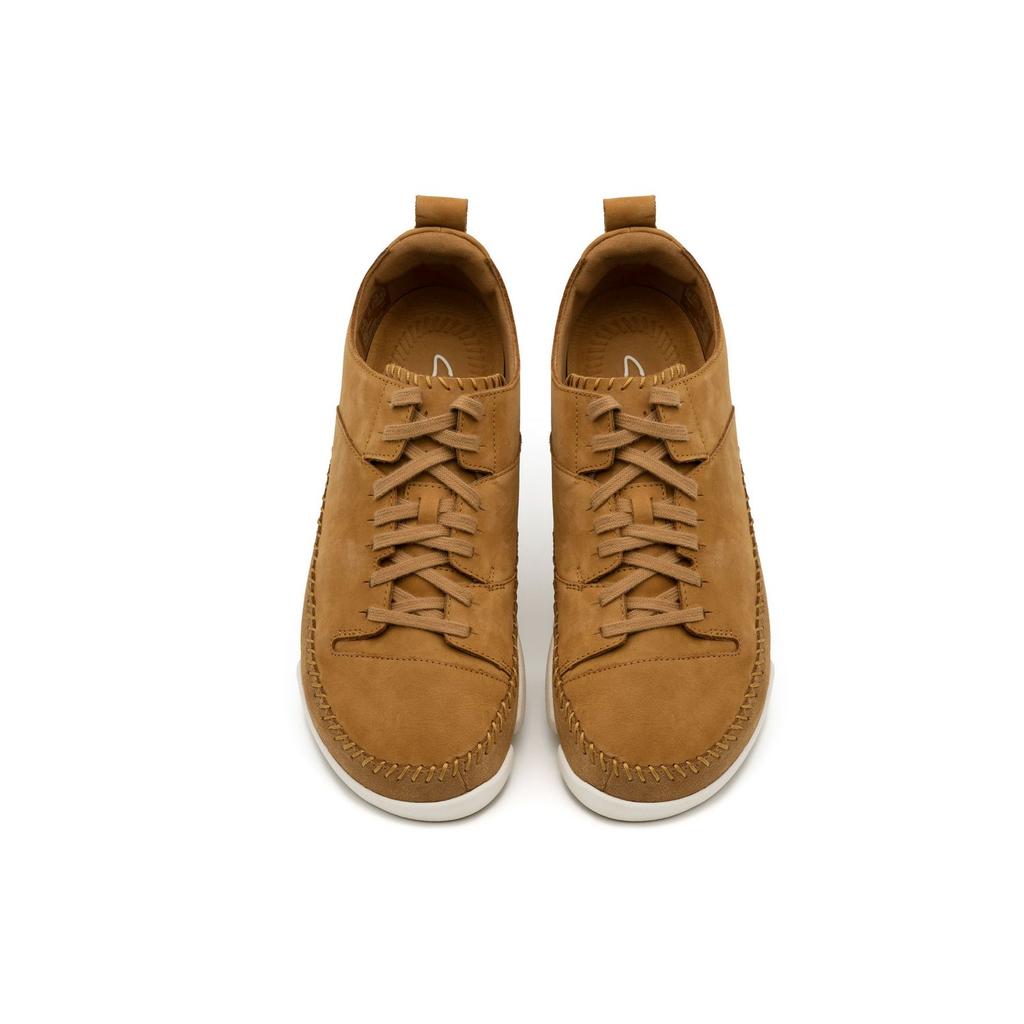 Clarks Серия Trigenic Легкие Удобные Трехкомпонентная Подошва Повседневная Обувь Мужская Кроссовка Коричневый 261807347