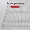 Прямоугольная оцинкованная решетка-сетка для барбекю для жарки на открытом воздухе и сушки