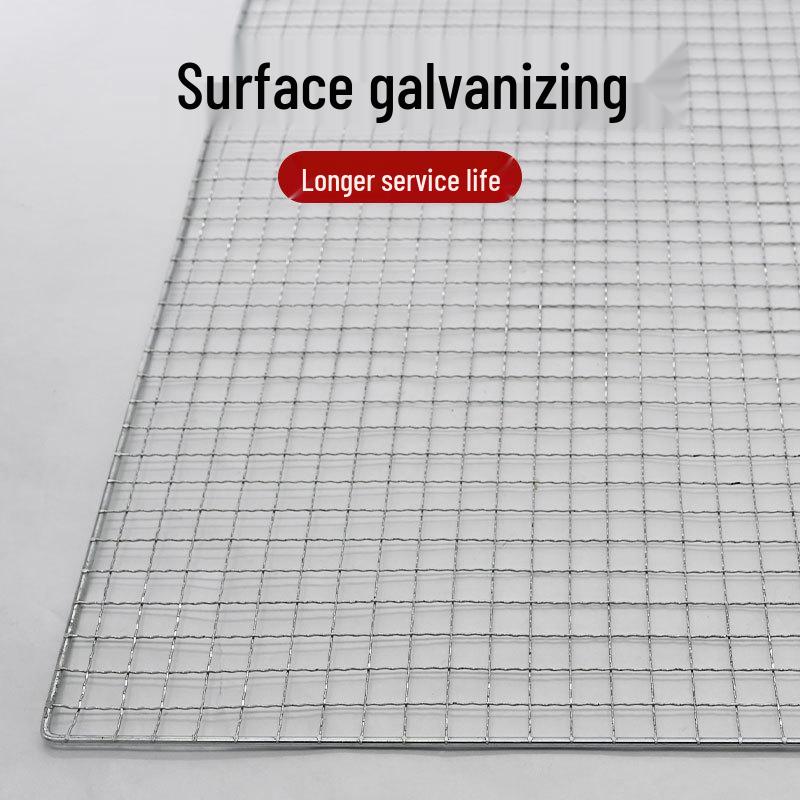 Прямоугольная оцинкованная решетка-сетка для барбекю для жарки на открытом воздухе и сушки