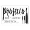 Prosecco OClock Vintage Poster Prosecco Cocktails Metal Tin Signs Pub Bar Decoration Prosecco Princess Wall Art Decor N