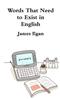 Книга Words That Need To Exist In English