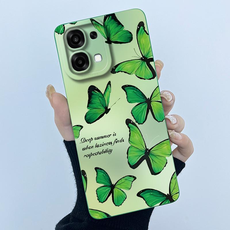 Чехол для Oppo A6 Pro 5G 4G Модный Минимализм Масляная Живопись Цветочный Силиконовый Мягкий Корпус Телефона Новый Дизайн Ударопрочная Задняя Крышка