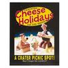 Wallace and Gromit Cracking Cheese Holidays Print