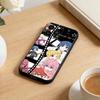 Anime Cute B-BOCCHI T-THE R-ROCK  Phone Case For iPhone 16,15,14,13,12,17,Pro Max,Plus Silicone Black Case