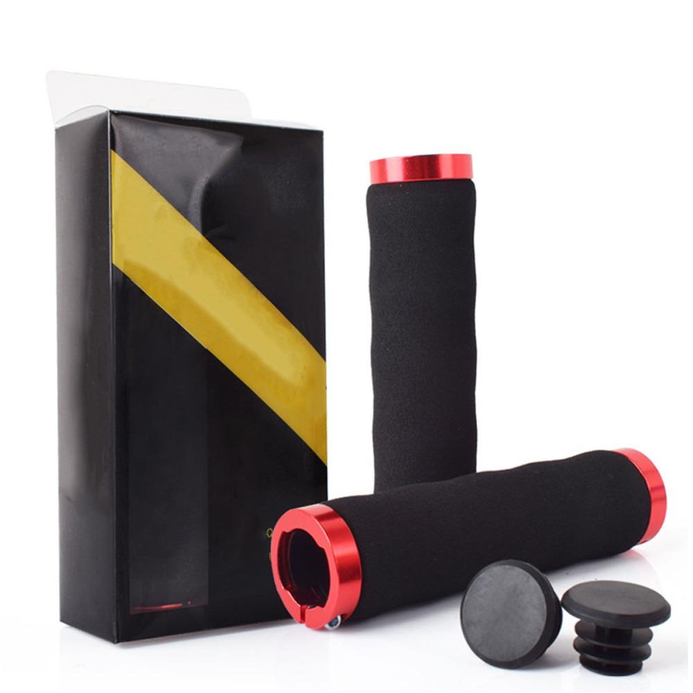 1 Pair Non Slip Bike Handlebar Grip Ergonomic Double Lock Bike Grip  Bike Handlebar Accessory