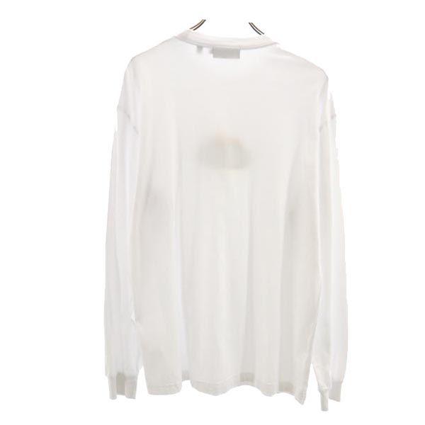 Xlarge Вышитая футболка с длинным рукавом M Белая Ron T Мужская Б/У