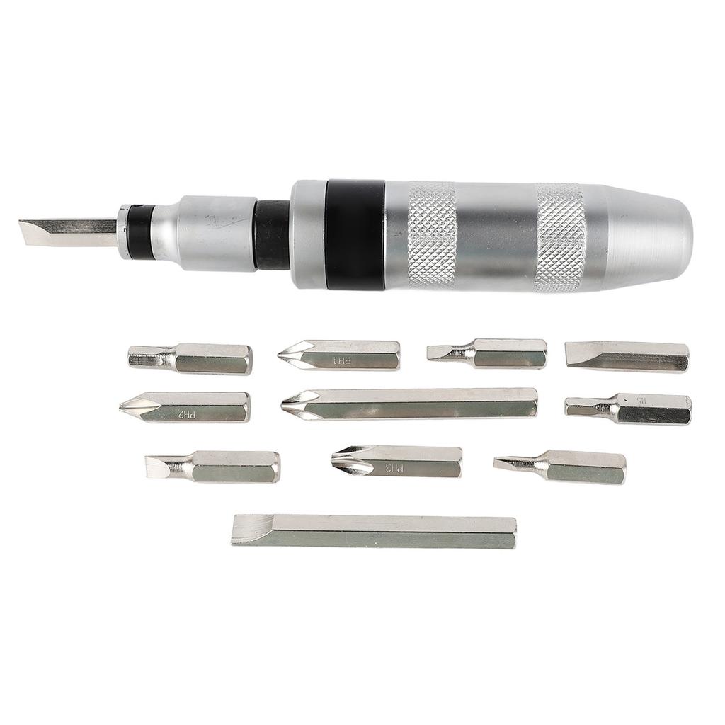 Набор ударных отверток 13 шт. 12 бит Многоцелевая ручная ударная отвертка для обслуживания