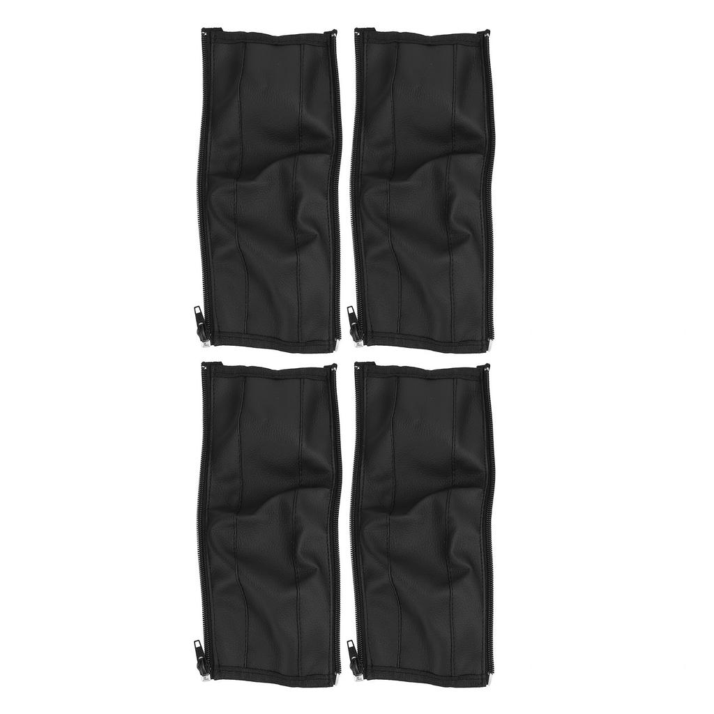 4pcs Stroller Handle Cover PU Lther Washable   Baby Pram Handle Sve  or with   Stroller Accessories