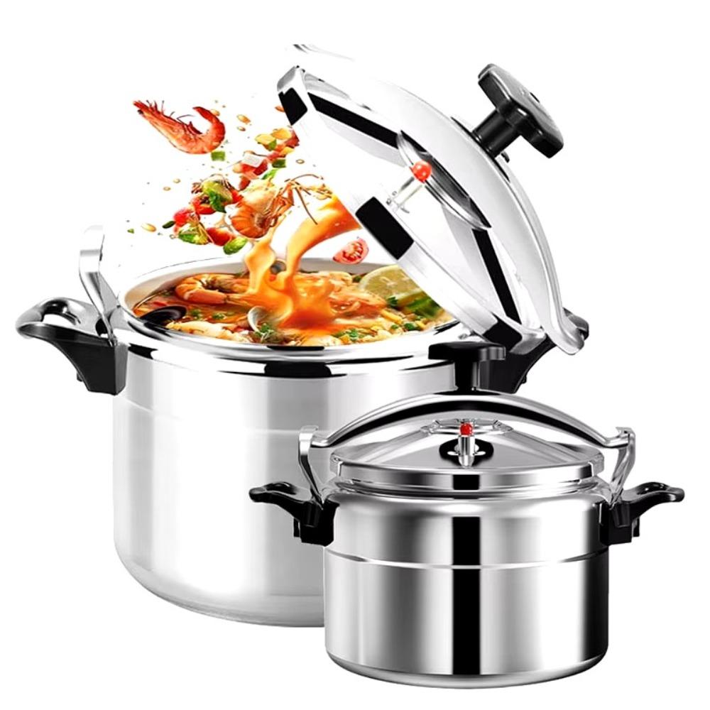 2.5-11L Gas Cooker Pot Aluminum Saucepan Stew Pot Multifunctional High Pressure Cooker  Resturant