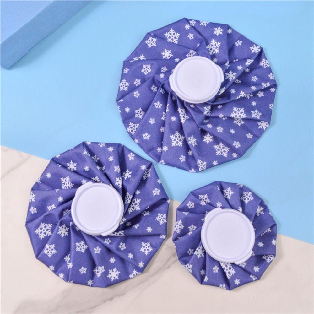 Snowflake Pattern Ice Compress Keep Warm Relieve Pain Ice Bag Ice Pack Cold Water Bag Hot Water Bag