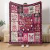 Best Mom Ever Customize Your Name Home Blanket Comfortable Soft Lightweight Allseason Multipurpose Blanket For Picnics Sofas Offices Beds Living Rooms