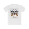 Мужские и женские футболки Modelo beer Mexico corona graphic tee винтажная California Мужская хлопковая футболка с круглым вырезом