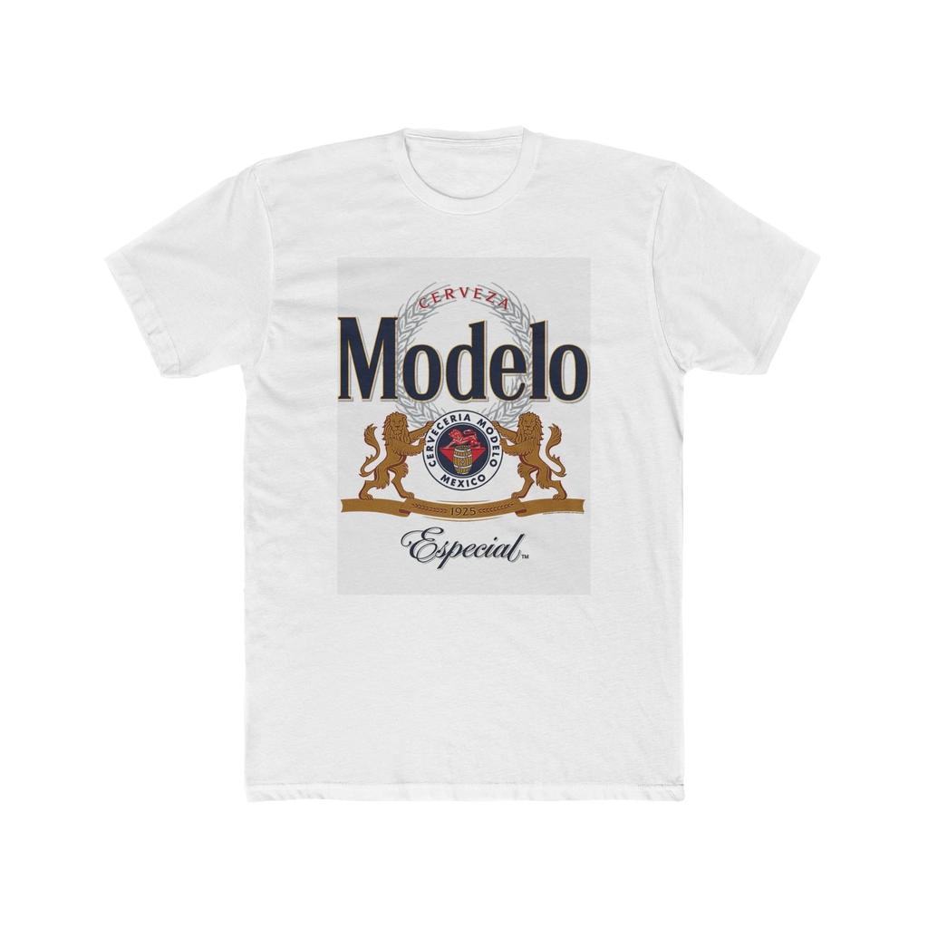 Мужские и женские футболки Modelo beer Mexico corona graphic tee винтажная California Мужская хлопковая футболка с круглым вырезом