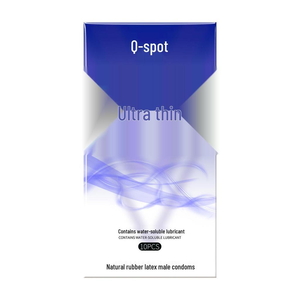 Ультратонкие презервативы Q-point с гиалуроновой кислотой: Длительное действие и безопасность для усиленного удовольствия.