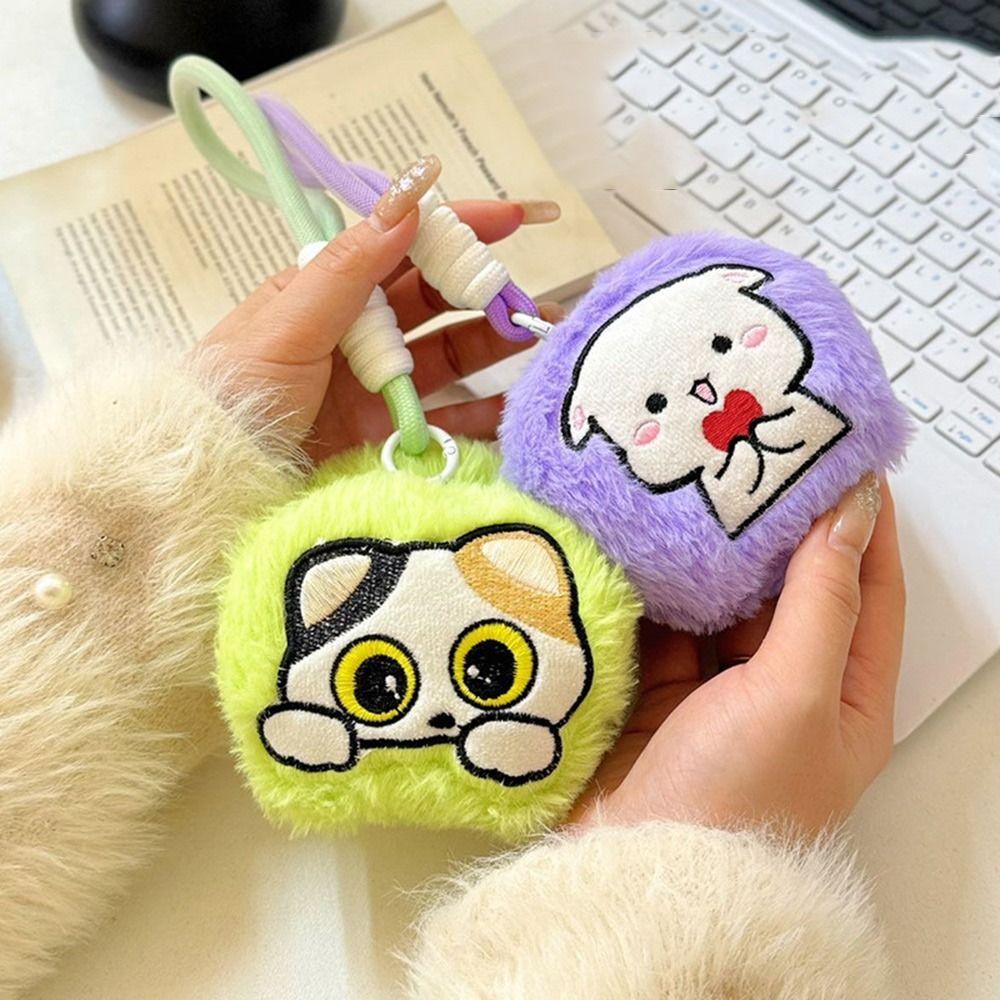 Плюшевая электрическая грелка для рук, подвеска в виде мультяшной сумки, мини-USB-шнурок, обогреватель для женщин и девочек