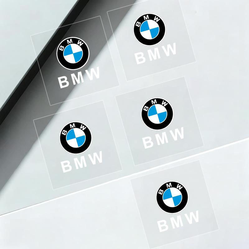 5/10pcs Car Badge Stickers Motorcycle Waterproof Crystal Decor Decals For BMW E30 E36 E39 E46 E60 E70 E90 F10 F20 F21 F30 M3 M5 KS6