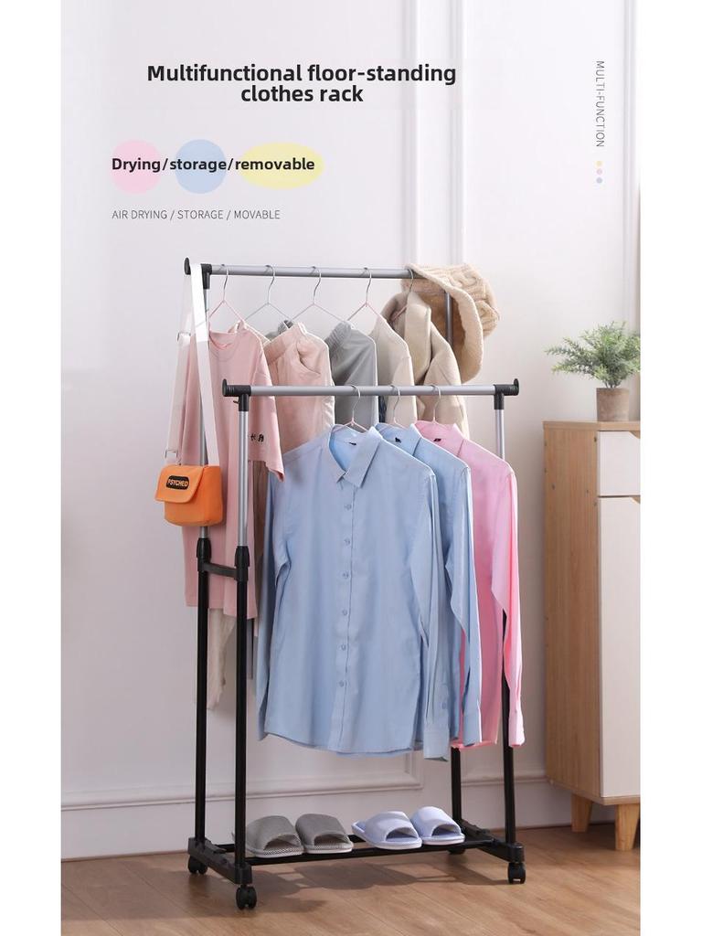 Одностоечная напольная сушилка для белья для помещений, для спален