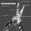 Multi-Function Fishing Pliers Hook Remover Split Ring Fishing Gears Accessories, Stainless Steel Line Cutter
