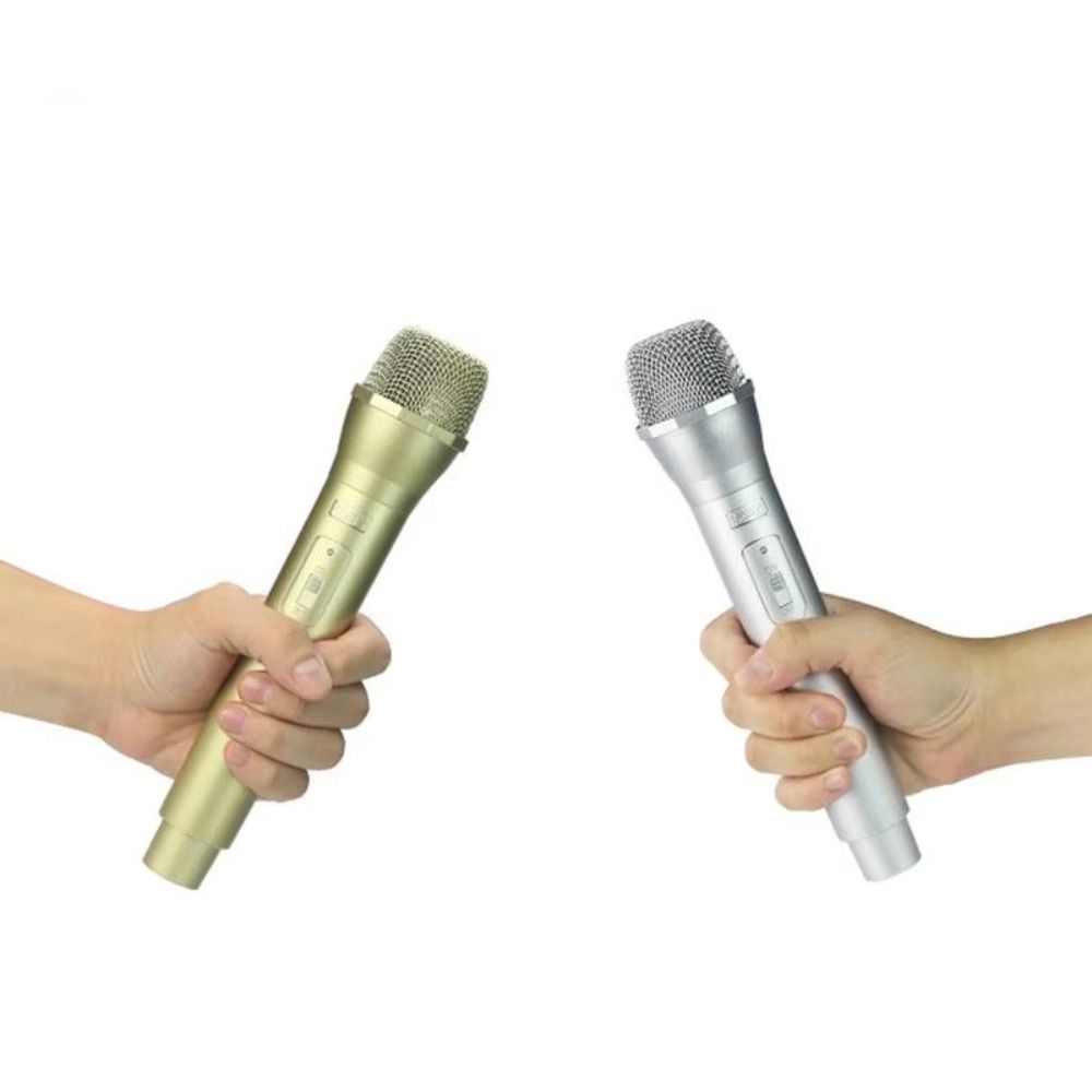 Realistic Prop Microphone Singing Practice Kids Microphone Toy Fake Prop Mic For Karaoke